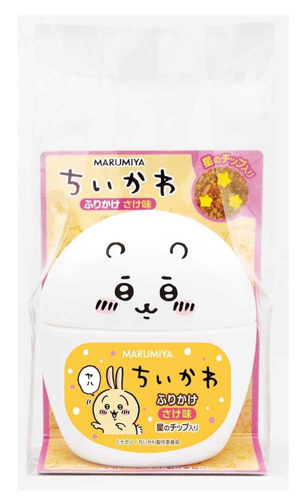 Amazon.co.jp: 丸美屋 ちいかわ ふりかけ さけ味 容器入 20g×5個